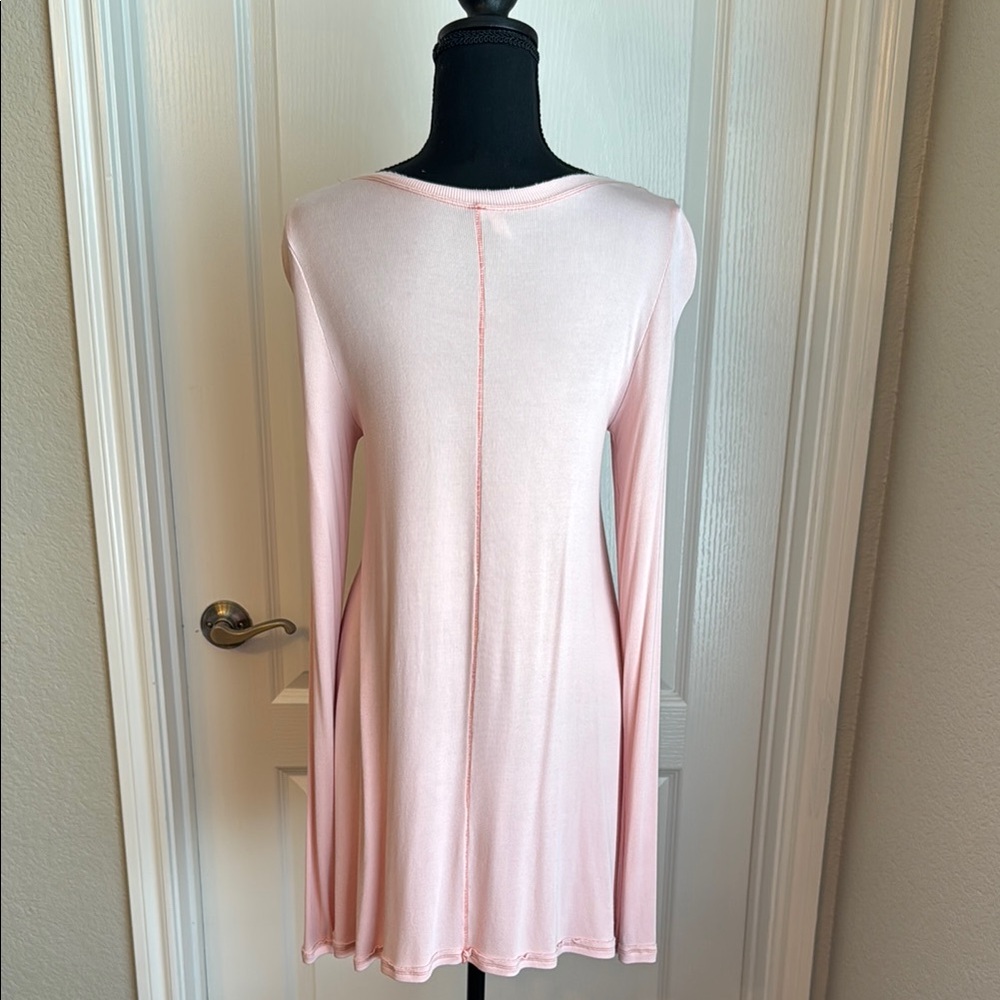 Free People Pink Women's Top - Picture 3 of 4
